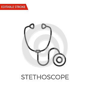 Stethoscope Vector Icon