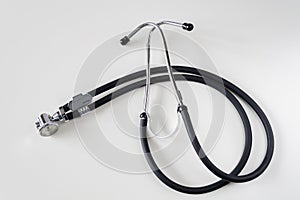 Stethoscope on  white background