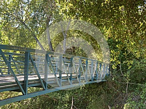 Stevens Creek footbridge photo