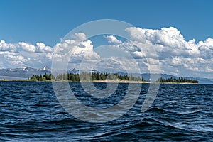 Stevenson Island in the Yellowstone Lake