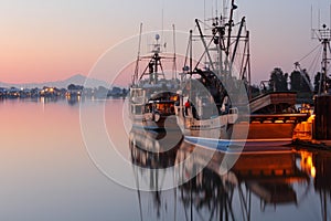 Steveston Wharf Dawn, British Columbia