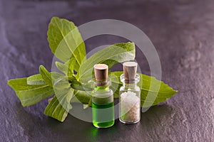 Stevia essence and globule