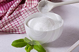 Stevia Powder. Natural Sweetener.