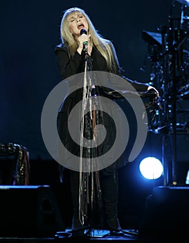 Stevie Nicks performs live