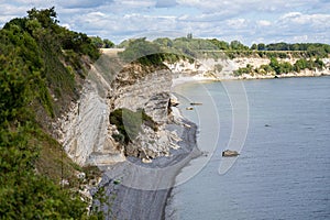 Stevns Klint Cliff in Denmark