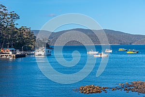 Stewart bay at Port Arthur in Tasmania, Australia