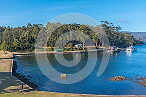 Stewart bay at Port Arthur in Tasmania, Australia