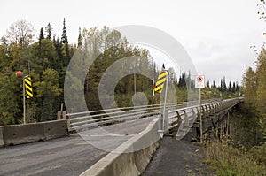 Stewart Cassiar Highway Bridge British Columbia Canada