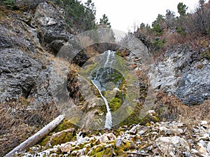 Stewart`s Spring Cascading in Autumn