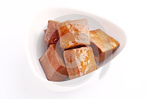 Stewed dried tofu
