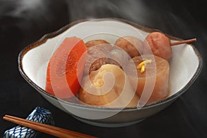 Stewed Ingredients in Broth Oden, Japanese Food