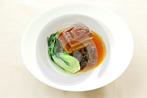 Stewed pork(belly meat) with brown sauce