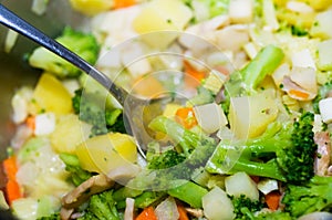 Stewed vegetables