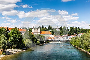 Steyr - a town in Austria. Steyr and Enns rivers