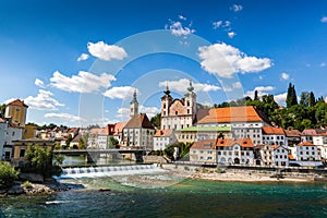 Steyr - a town in Austria. Steyr and Enns rivers