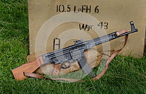 The StG 44 is a German selective-fire assault rifle developed during World War II by Hugo Schmeisser.