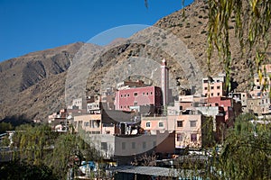 Sti Fadma also knowns as Setti Fatma, Ourika valley, Morocco photo