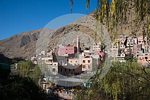 Sti Fadma also knowns as Setti Fatma, Ourika valley, Morocco photo