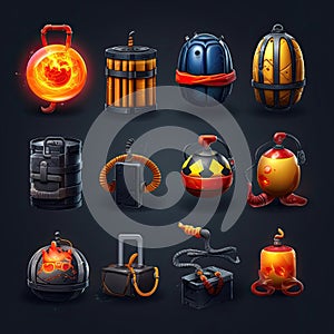 stick bomb dynamite tnt game ai generated