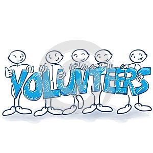 Sostener Datos numéricos cómo voluntarios 