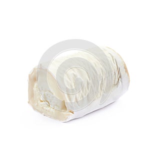 Stick of a goat cheese isolated