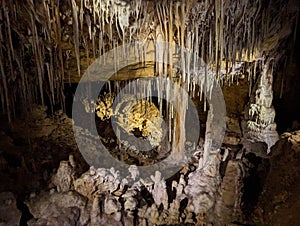 Stick Tomato Cave Stalagmites and Stalactites