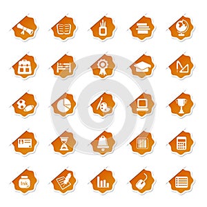 Sticker of Education Icon