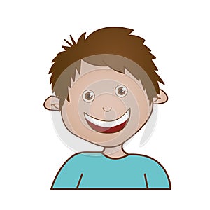 sticker happy boy icon