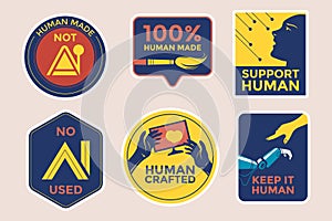 Do not use AI tools. Artificial Intelegent is not allowed Sticker Collection