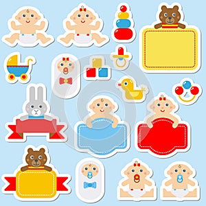 Stickers - Baby icons