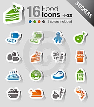 Stickers - Food Icons