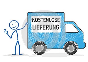 Stickman Shipping Car Free Shipment