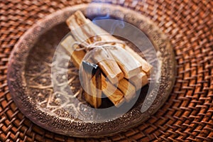 Sticks of the sacred Palo Santo tree