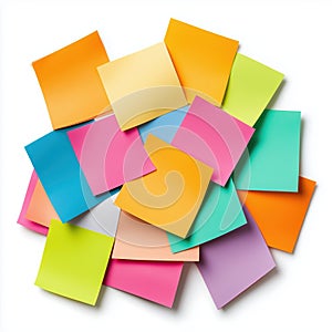 Sticky note, Post-it, Memo pad, Note paper, Scratch pad, Notepad, Idea card, Brainstorm card, Reminder note, Annotation paper photo