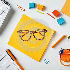 Sticky note, Post-it, Memo pad, Note paper, Scratch pad, Notepad, Idea card, Brainstorm card, Reminder note, Annotation paper photo