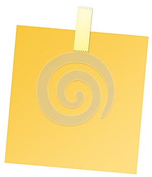 Sticky notes, Post it Notes. Yellow