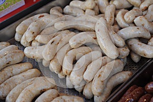 Sticky rice sausage