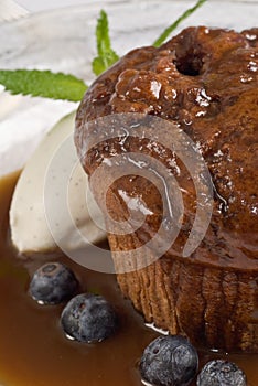 Sticky toffee pudding cake