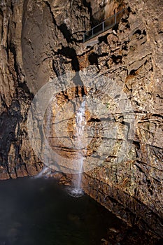 Stiffe Caves, Abruzzo, Italy photo