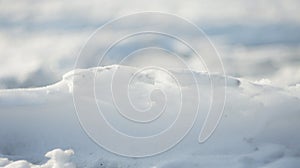 The stiffened snow wave