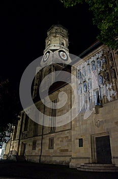 Stiftskirche at night