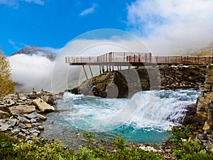 Stigfossen waterfall and viewpoint - Norway