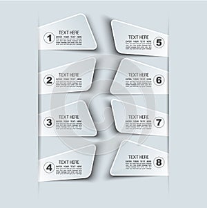 Stiker template number option