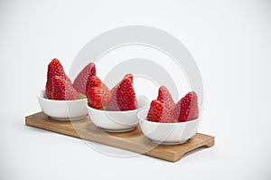 Stil life strawberries photo