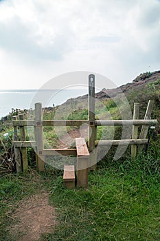 Stile on the way to coverack