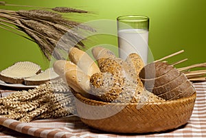 Still-life with bread