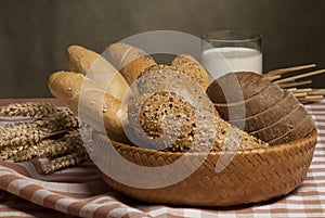 Still-life with bread