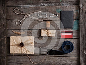 Still life of casual man