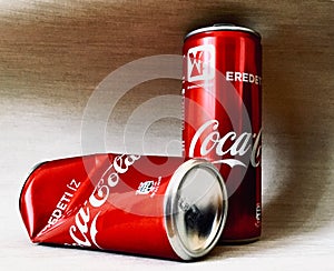 Coca-Cola cans