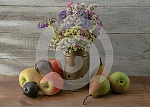 Still life with flowers